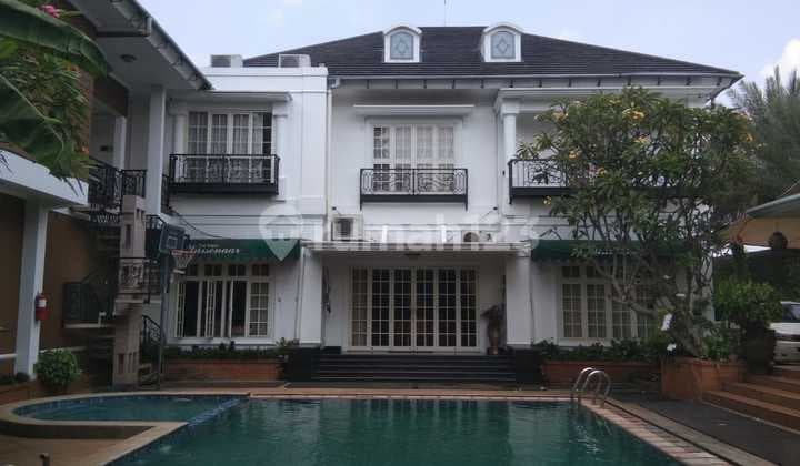 Rare Luxury House 1394M2 Land at Jl Pisangan Raya, Cirendeu, South Tangerang - Cash Only