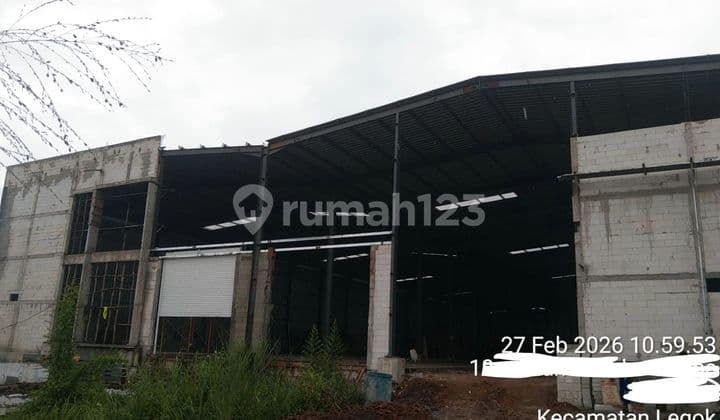 Disewakan Gudang Maloko Utama, BSD - 400 Meter Dari Jalan Raya