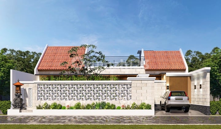 Modern Tropical Villa Ready to Occupy Near Ubud Center