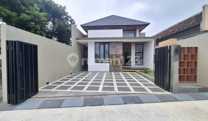 New House Ready to Occupied, Open Space Design, Rice Field View in Sleman