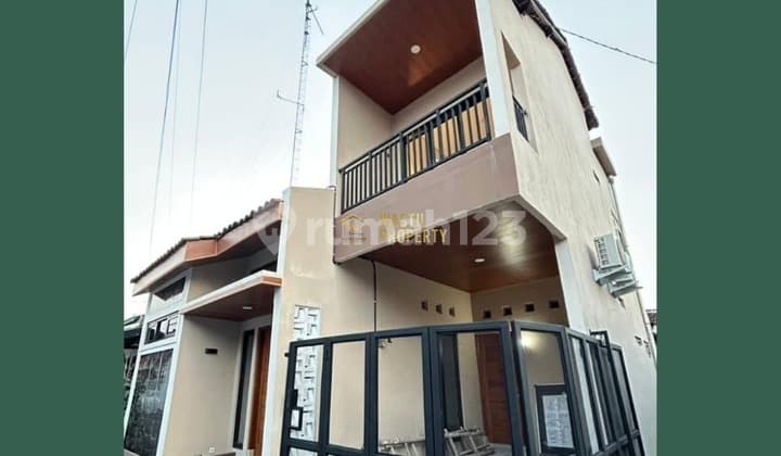 For Sale New 2-Story House in Kalitirto Berbah Sleman, with SHM and IMB, Price 800 Million