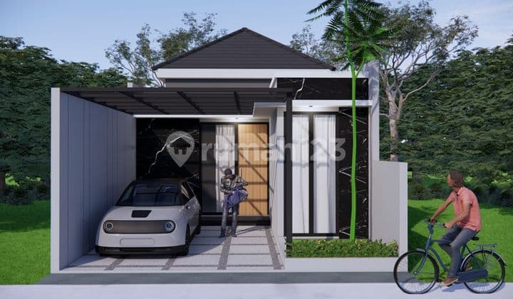 Rumah Baru Desain Cantik, Dekat Sleman City Hall