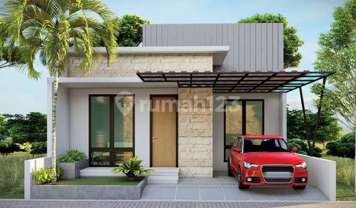 Rumah Cantik Tanah Luas Murah di Ngaglik Dekat Merapi