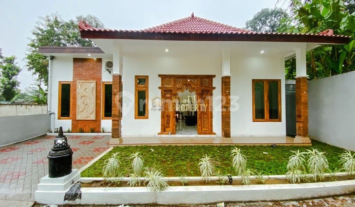 Semi Ethnic House Strategic Location in Borobudur Tourist Area, Magelang