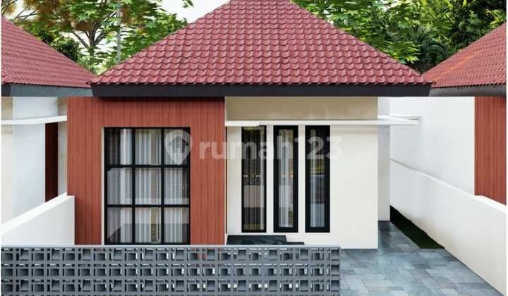 Beautiful 1-Story House in Bali - Modern Minimalist Design, Strategic Location and Affordable Price