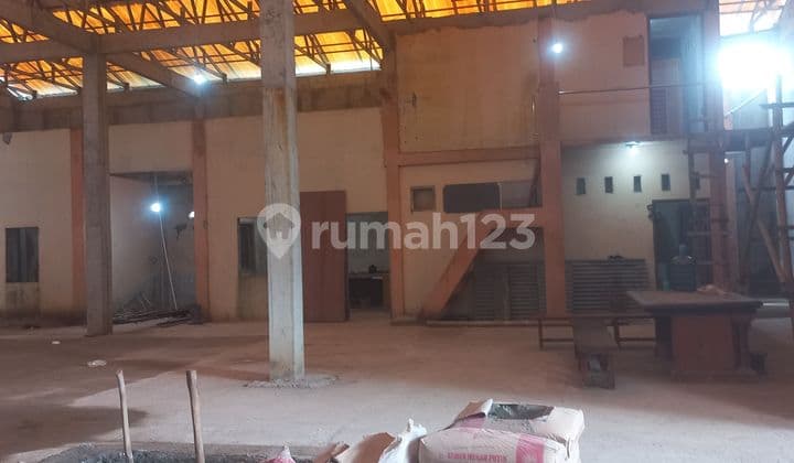 Gudang Siap Pakai Bangunan Baru di Jatiasih Luas Bangun 500 Bekasi Kota