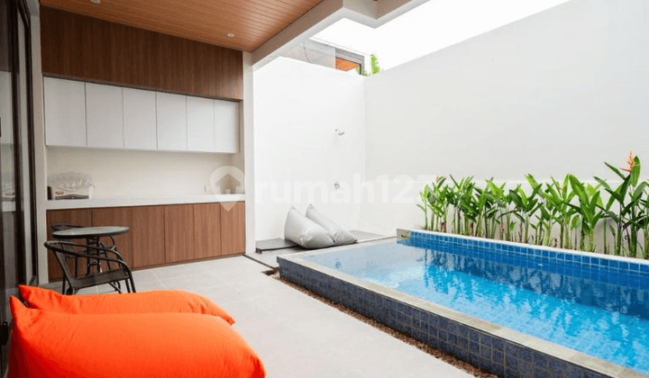 Villa Luxury Tropis Modern Ricefield View In Umalas Kerobokan