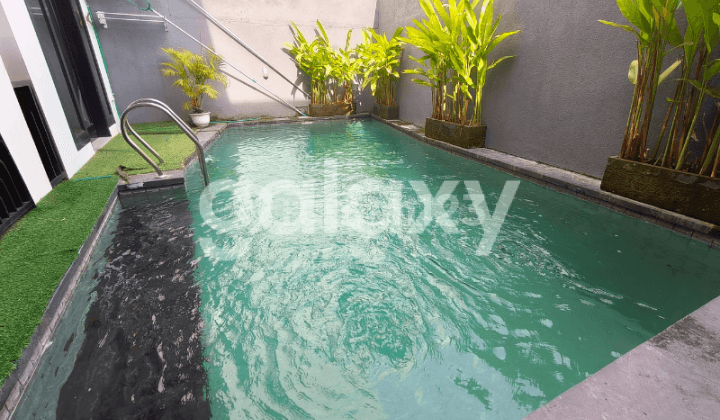 Rumah Semi Villa View Sawah di Tangkubang Perahu Denpasar, Bali