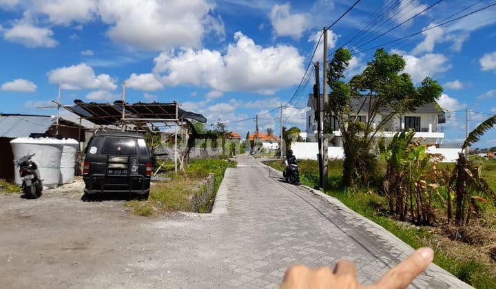 Strategic Land Suitable for Villa House at Jalan Bedugul, Canggu, North Kuta.