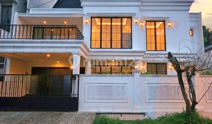 Rumah Baru American Classic With Pool Siap Huni di Bintaro - Tangsel