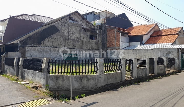 Dijual Tanah HOEK 180m²! 100% BEBAS BANJIR di Pondok Bambu Jakarta Timur, dengan lingkungan Asri, Aman, Nyaman, HGB, Jalan Lebar 3 mobil, Mudah Akses, Akses TOL 1.5 Km