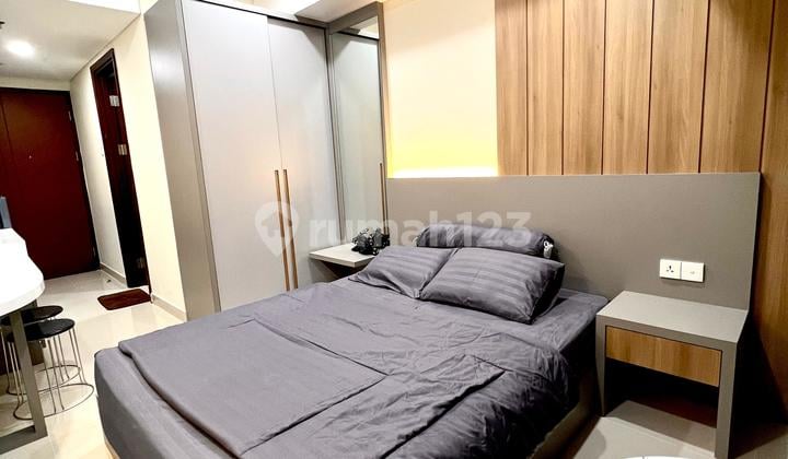 Disewakan Apartment Studio Pollux Habibie Seaview Apartemen A1 Furnished Bagus