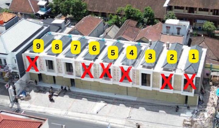 10 Unit Ruko 2 Lantai Di Monang Maning Jl