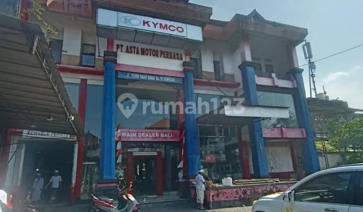 3-Story Shop House Building On Main Street Teuku Umar West Corner