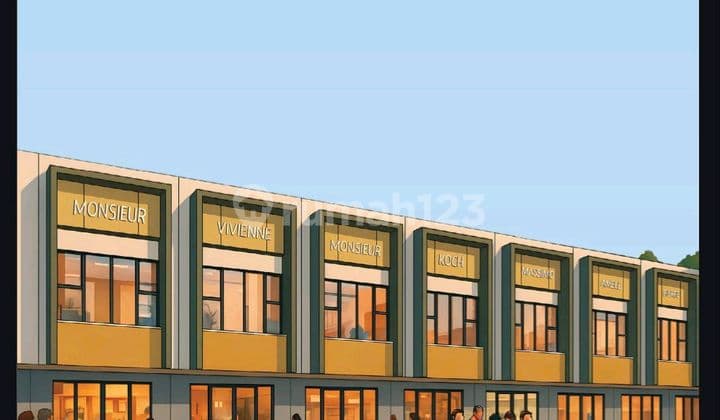Dijual Ruko 2lantai Harga Perdana Paramount Petal