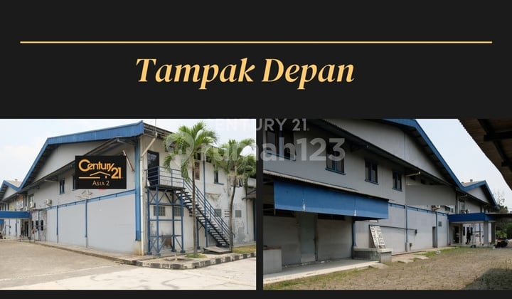 Dijual Cpt Tanah dan Bangunan Gudang Dikawasan Industri Tangerang