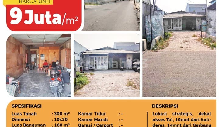 DIJUAL CEPAT TANAH DI SEMANAN, JAKARTA BARAT