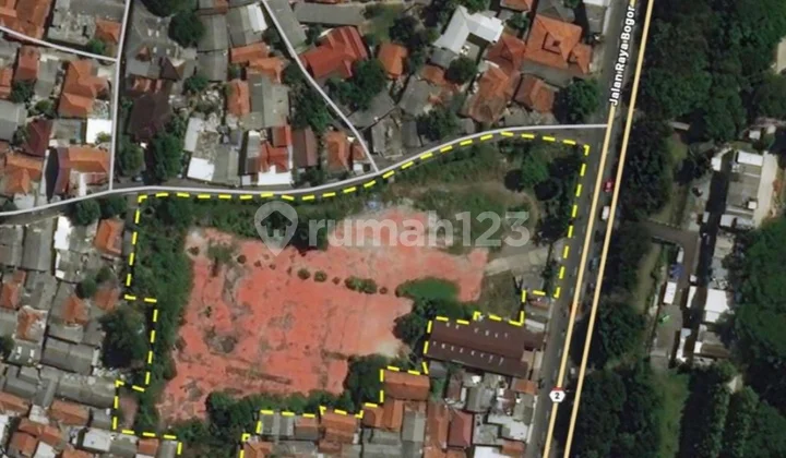 Tanah Komersial 1,1 Ha Jl Raya Bogor Cibinong Zona Mix Use