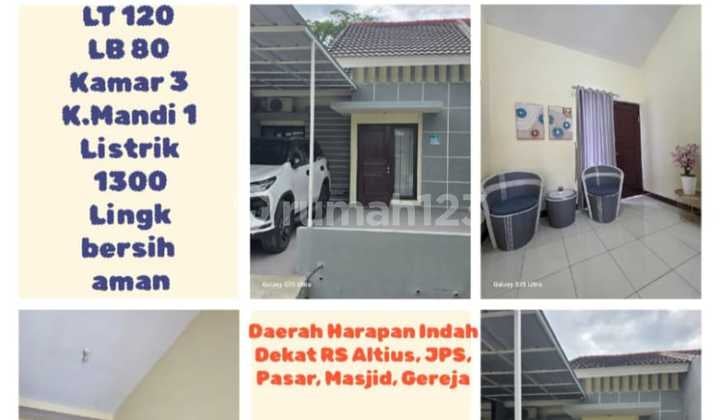 Dijual Cepat Rumah Minimalis 1 LT di Harapan Mulia