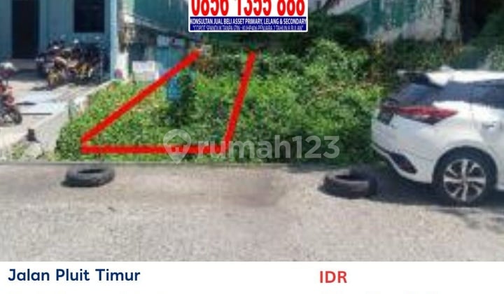 Tanahdi Pluit, HGB, LT 147M2 Harga 3,4 Milyar