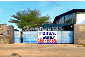 Gudang 2Lt, LT 6.254M2, LB 4.500M2, Jalan Pipa Gas, Kab Tangerang. Harga Murah 27,5 Milyard