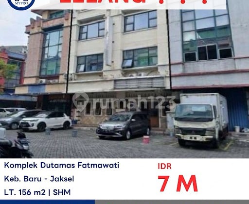 Duta Mas Fatmawat Adjacent Shop House, South Jakarta, Certificate of Ownership, Price 7 Billion.