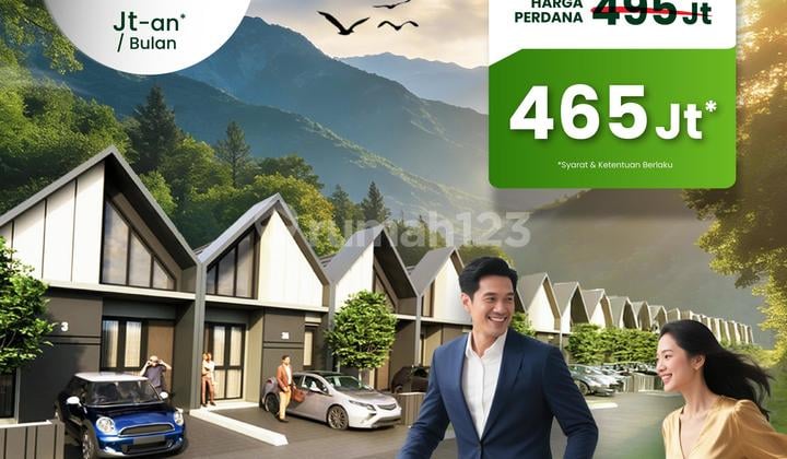 Hunian Pertama dengan Panorama Alam Terbaik. Promo 1 Juta All In. Cicilan Ringan. Beli Sekarang.