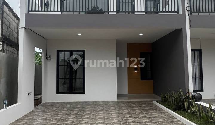 Perumahan dengan Konsep Mezzanine dan Rooftop di Cibinong Bogor. Kprs Bank Syariah Cicilan Step Up dan Flat Sampai Lunas. 10 Menit ke Tol Jagorawi.