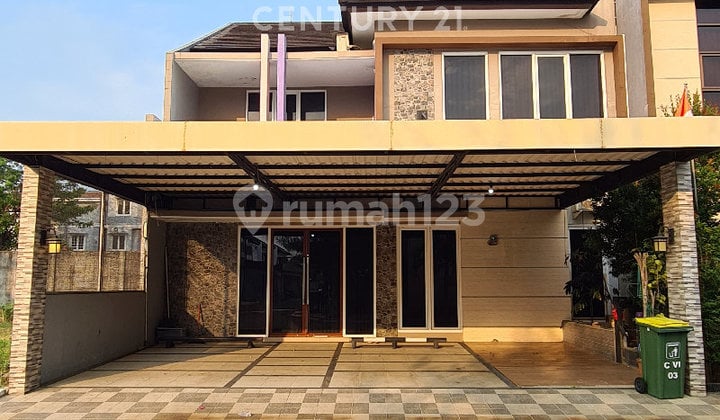 Rumah 2 Lantai Non Furnished di Cluster Aloha