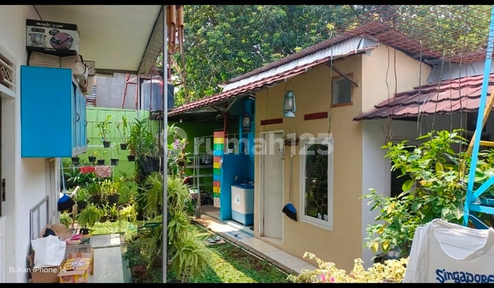 Rumah Asri di Karanggan Daerah Ramai Dekat Tol Jagorawi