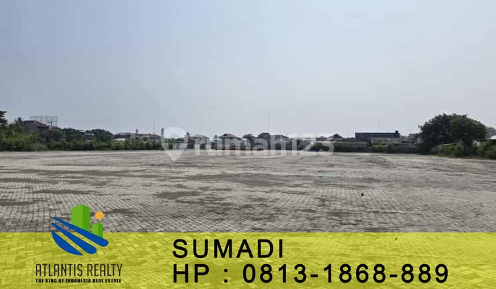 Tanah Zona Industri Sudah Paving Blok Siap Pakai di Cilincing Jakarta