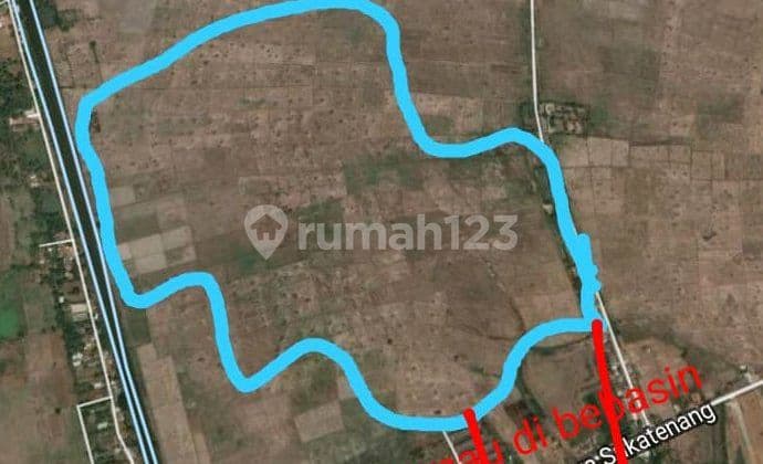 Tanah Murah Luas 20Hektar Zona Industri Sukawangi Bekasi