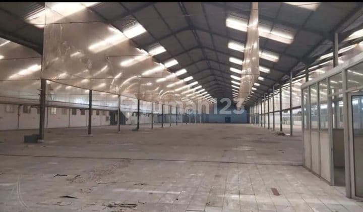 Gudang 3 Chamber Karawaci Tangerang Akses 40 Feet Zona Industri Non Limbah Cair