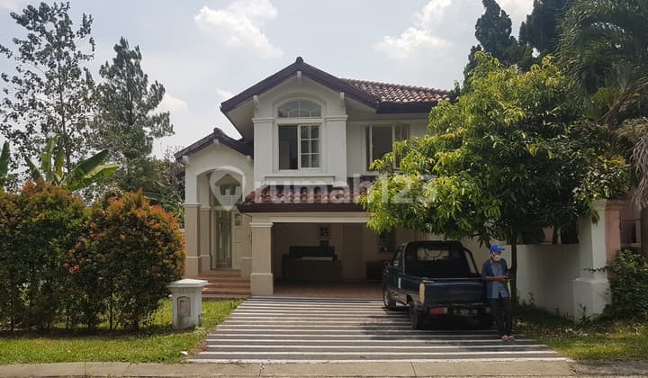 Rumah Nyaman 2 Lantai Posisi Hook di Cluster Mediterania Golf 1 Sentul Bogor
