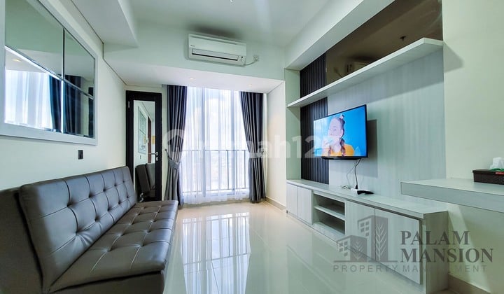 For Rent 1 Bedroom Apartment Pollux Habibe Batam Center Furnished