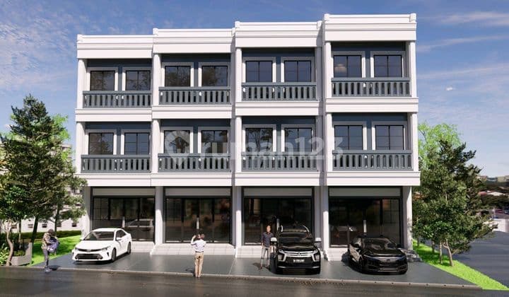 Ruko 3 Lantai di Pinggir Jalan Rawasari Selatan Dekat Halte Tj