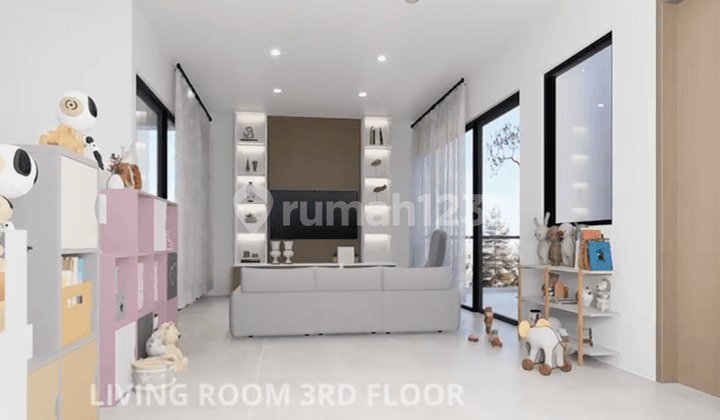Rumah Bsd The Green Modern Minimalis-bagus,bersih,nyaman