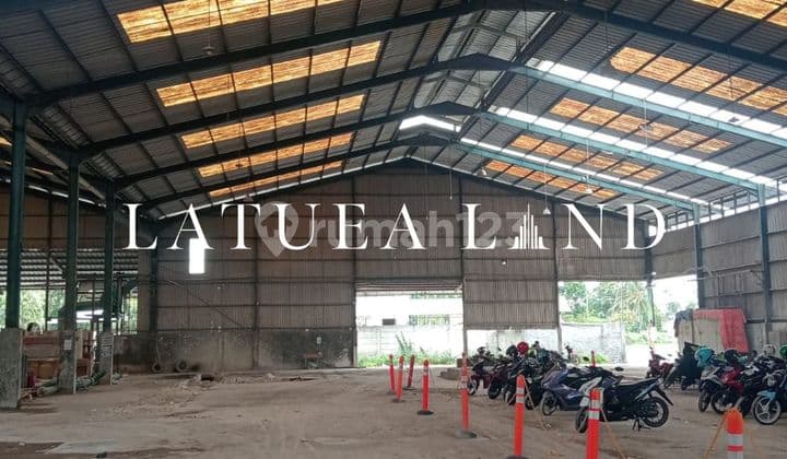 DISEWAKAN GUDANG STRATEGIS DI TIPAR CAKUNG JAKARTA TIMUR