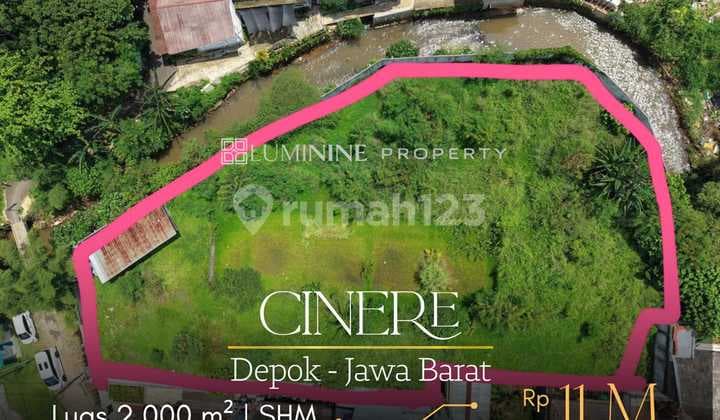 Dijual Kavling Dalam Perumahan Lembah Cinere Indah, Cinere Depok