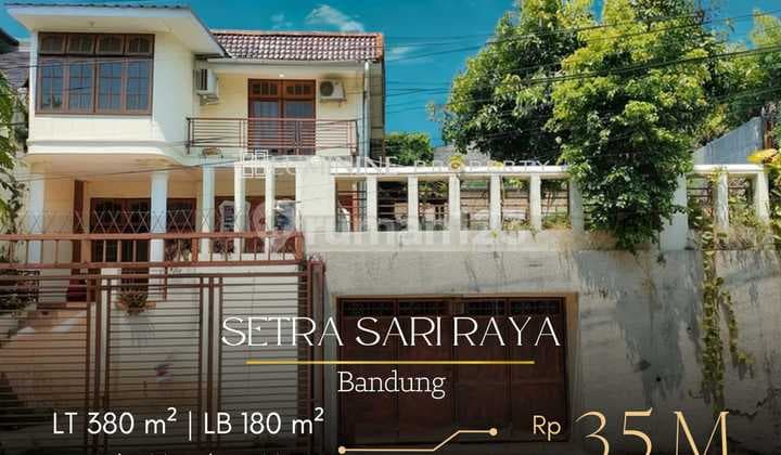 Dijual Rumah Murah Hook di Setra Sari, Bandung