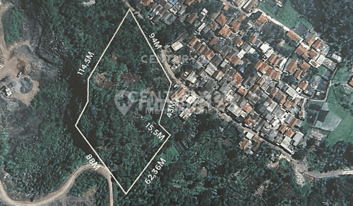 1 Hectare Land Suitable for Investment in Sindangsari, Bandung.
