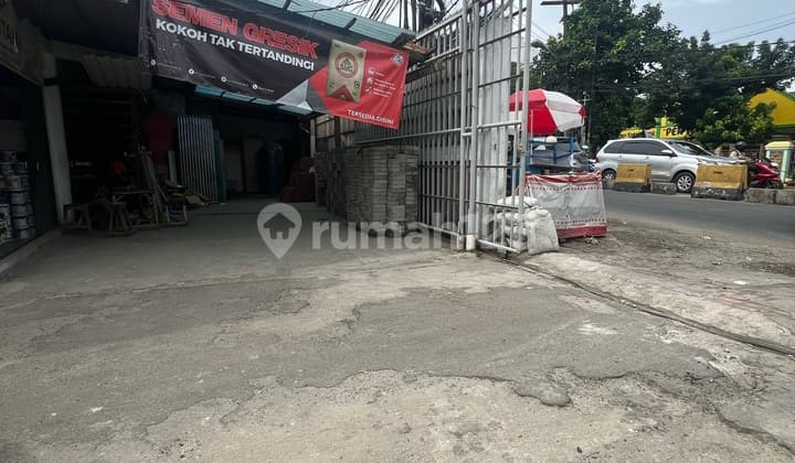 Rumah Berikut Tempat Usaha di Jalan Raya Utama Pamulang
