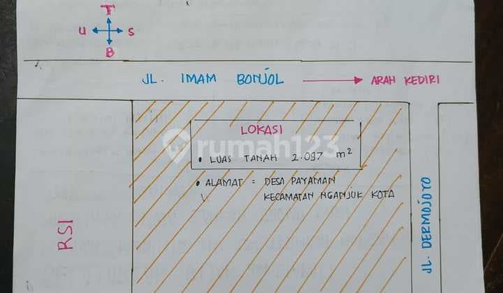 Strategic Land in Nganjuk, East Java