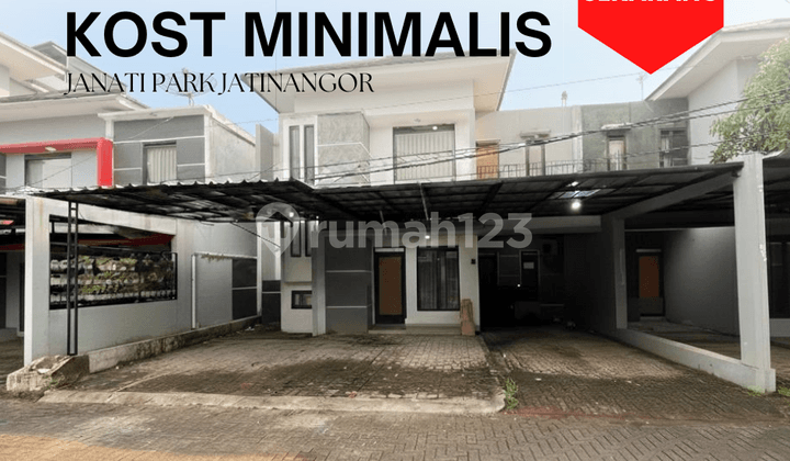 Investasi Kost Inden 3 Lantai di Janati Park Jatinangor