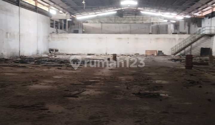 Dijual Lahan + Bangunan Eks Pabrik Di Kali Abang Bekasi Utara. Kota Bekasi