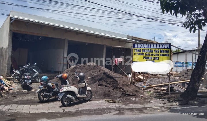 Ruko Sewa Strategis Di Dalung - Hadap Timur, Lokasi Ramai & Potensial!