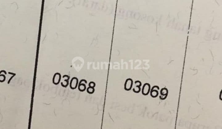 Dijual 2 Tanah Kavling Untuk Ruko Masing Masing Lebar Muka 5m