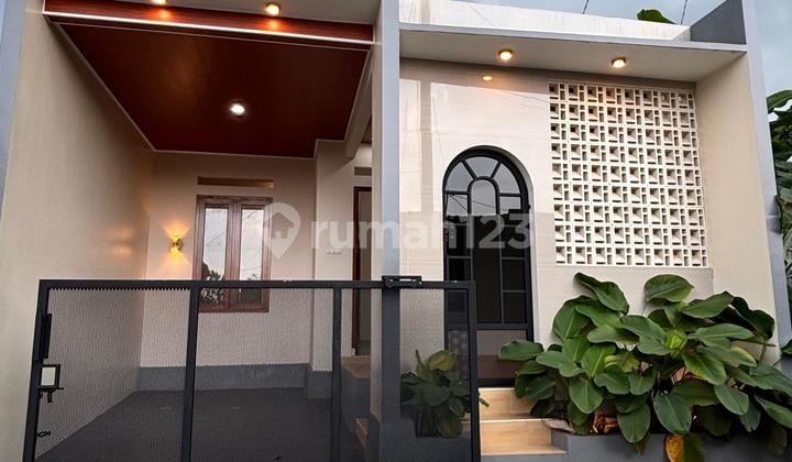Rumah Siap Huni 1 Lantai Konsep Villa di Jalan Kaliurang KM 13