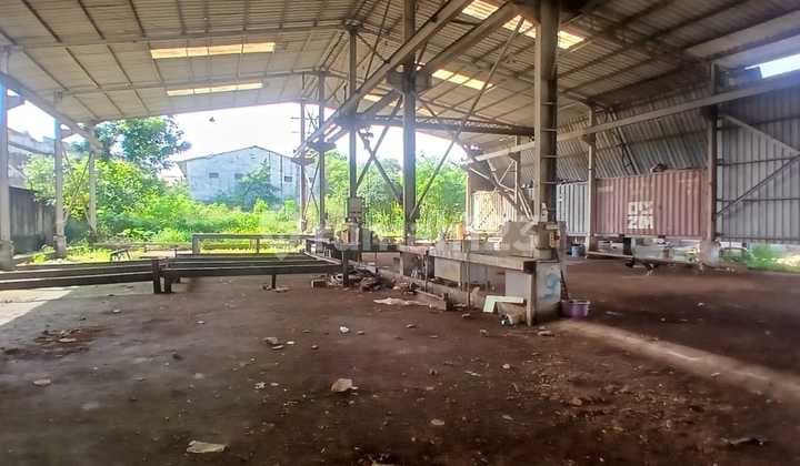 Disewakan Gudang Terbuka Cocok untuk Bengkel di Bantar Gebang Bekasi