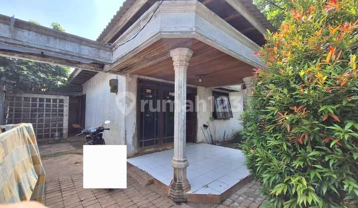 DIJUAL RUMAH TUA PINGGIR JALAN DI PULOGEBANG PERMAI JAKARTA TIMUR